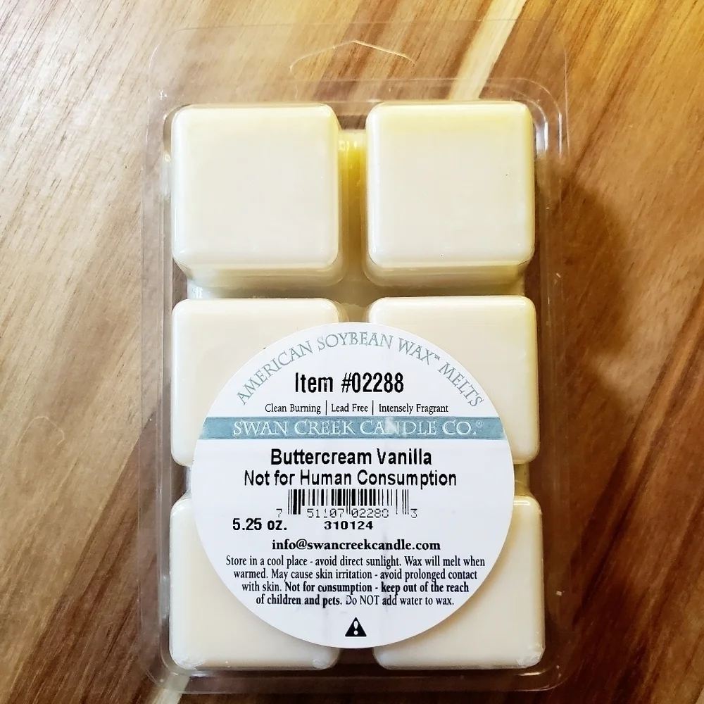 SWAN CREEK CANDLE CO Break Apart (6) Drizzle Melts 100% Natural Wax 5.25 oz NWT
